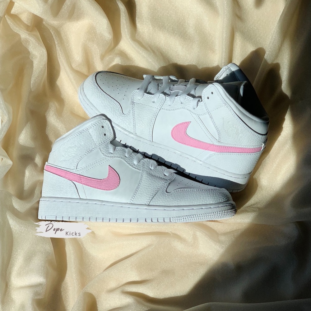 Pink Air Jordan 1 Mids